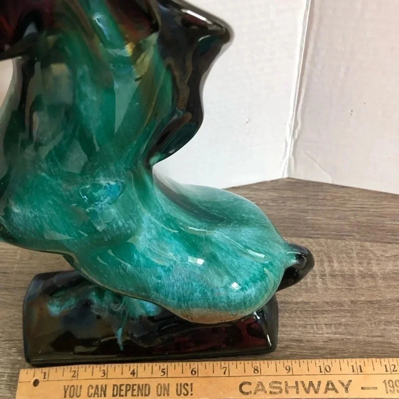 Vintage Blue Mountain Pottery 14”  Rearing Horse - Picture 7 of 14